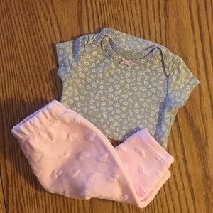 2Pc onesie and super warm pants